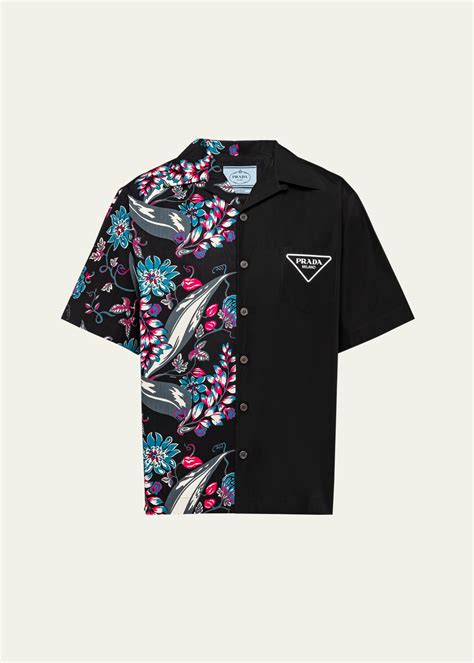 prada men's shirts online